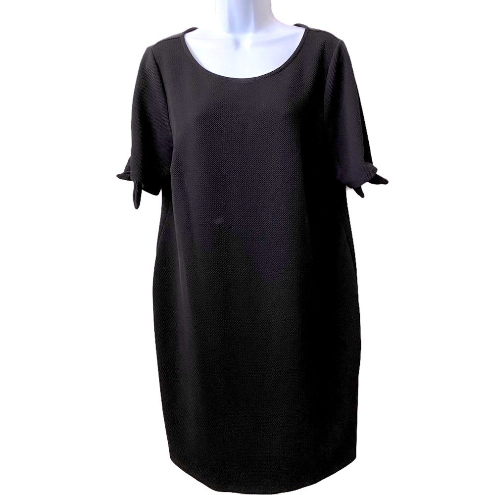 Motherhood, Scoop Neck Tied Sleeve Detail Midi Dress